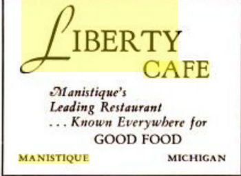 Liberty Cafe (Boardwalk Bar & Grill) - Vintage Ad (newer photo)
